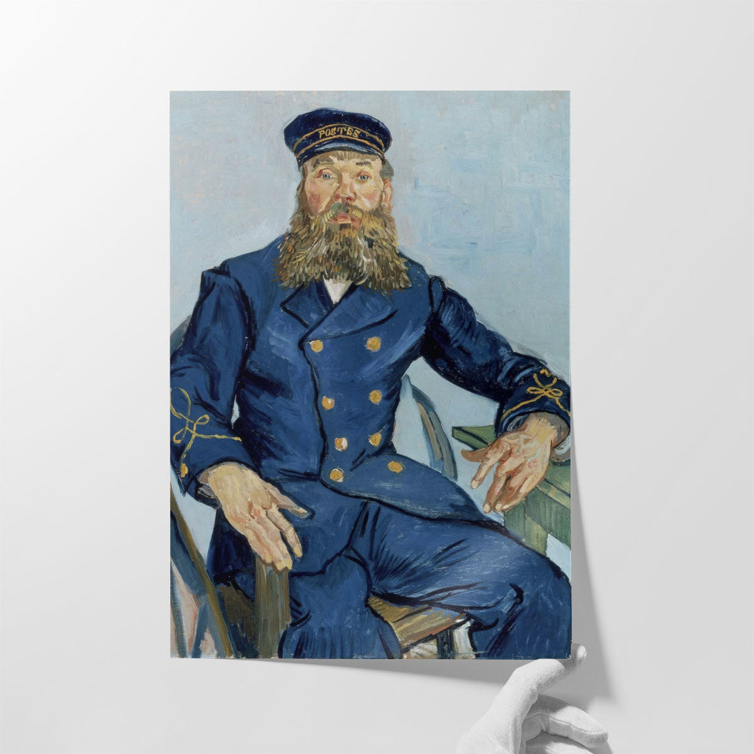 Portrait of the Postman Joseph Roulin, 1888 - Canvas Print Wall Art