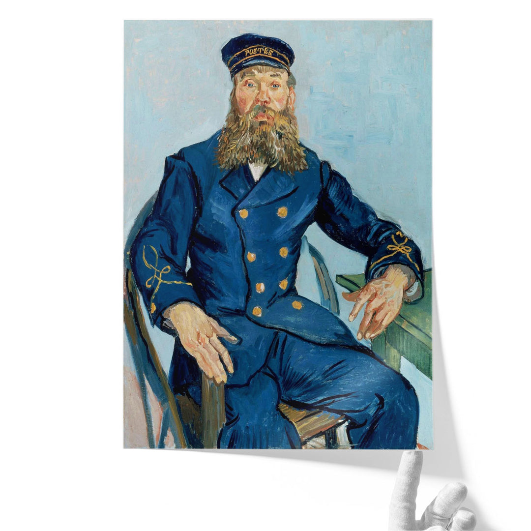 Portrait of the Postman Joseph Roulin, 1888 - Canvas Print Wall Art
