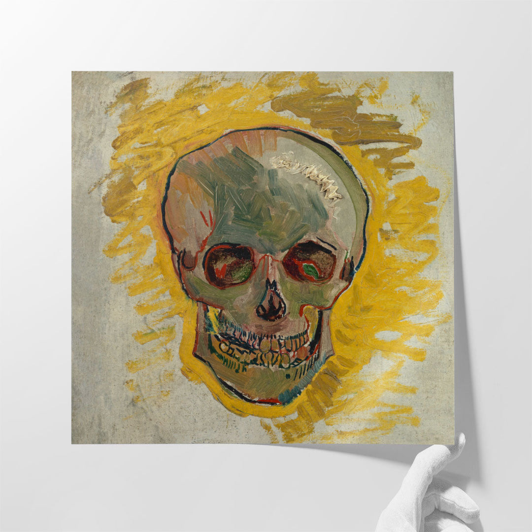 Van Gogh's Skull, 1887 - Canvas Print Wall Art