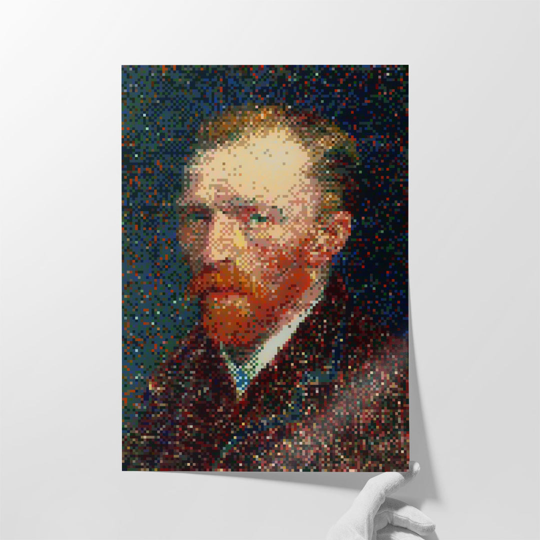 Famous Pixel Portraits III - Canvas Print Wall Art