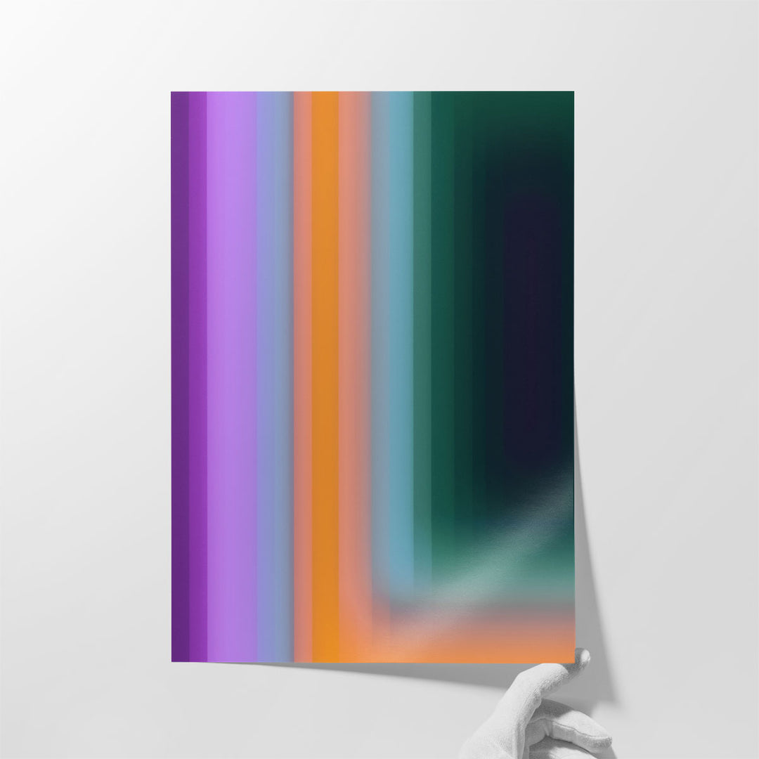 Glitch Sequence I - Canvas Print Wall Art