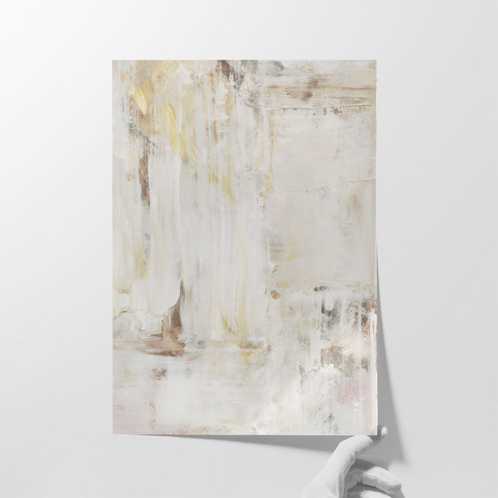 Milky Patina I - Canvas Print Wall Art