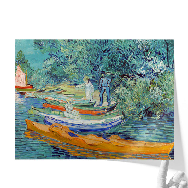 Bank of the Oise at Auvers, 1890 - Canvas Print Wall Art