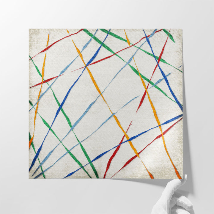 Crisscrossed - Canvas Print Wall Art