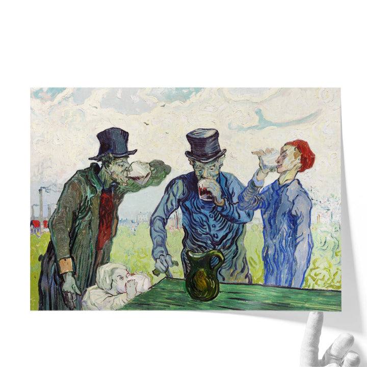 The Drinkers, 1890 - Canvas Print Wall Art