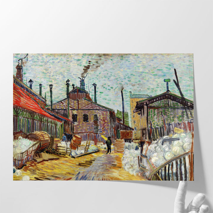 The Factory, 1887 - Canvas Print Wall Art