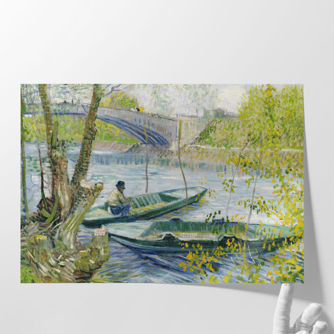 The Pont de Clichy, 1887 - Canvas Print Wall Art