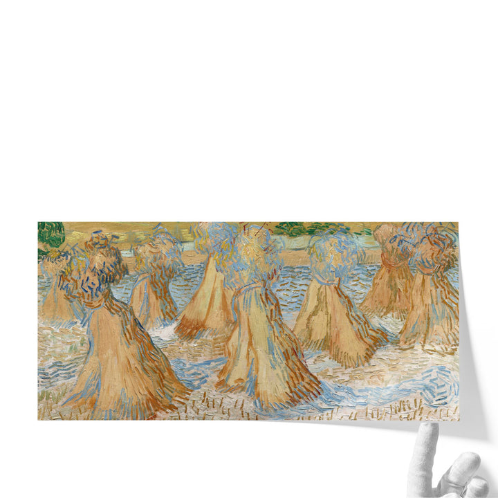 Sheaves of Wheat, 1890 - Canvas Print Wall Art