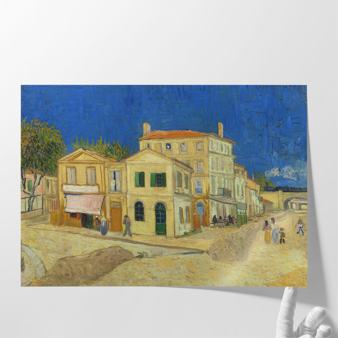 The Yellow House, 1888 - Canvas Print Wall Art