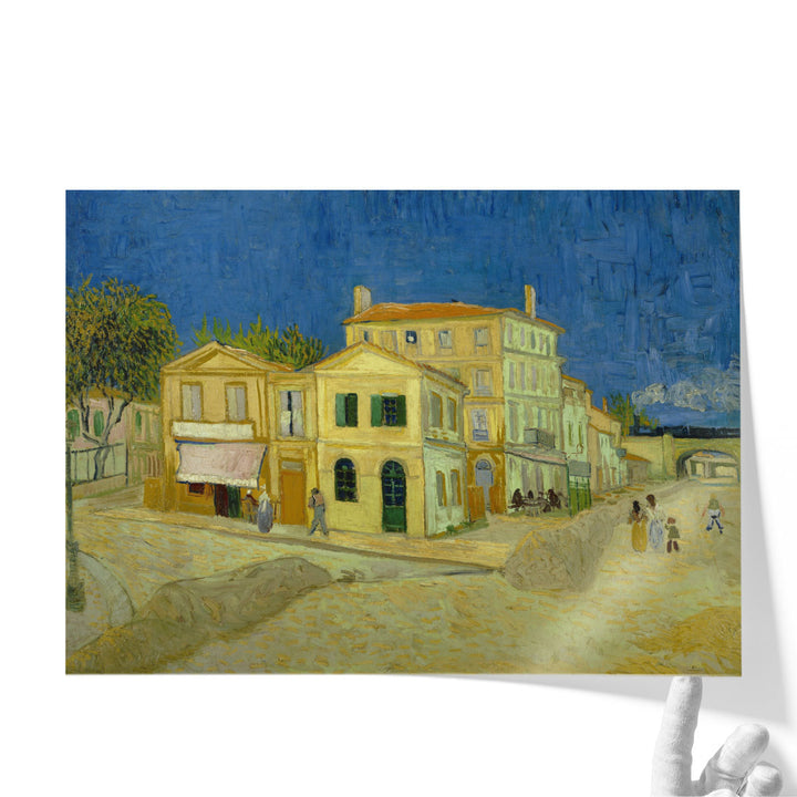 The Yellow House, 1888 - Canvas Print Wall Art