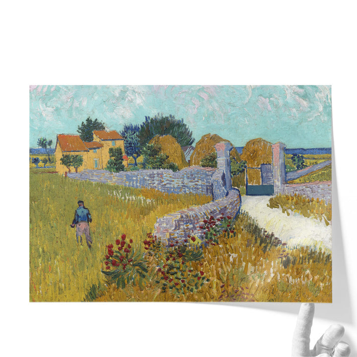 Farmhouse in Provence, 1888 - Canvas Print Wall Art