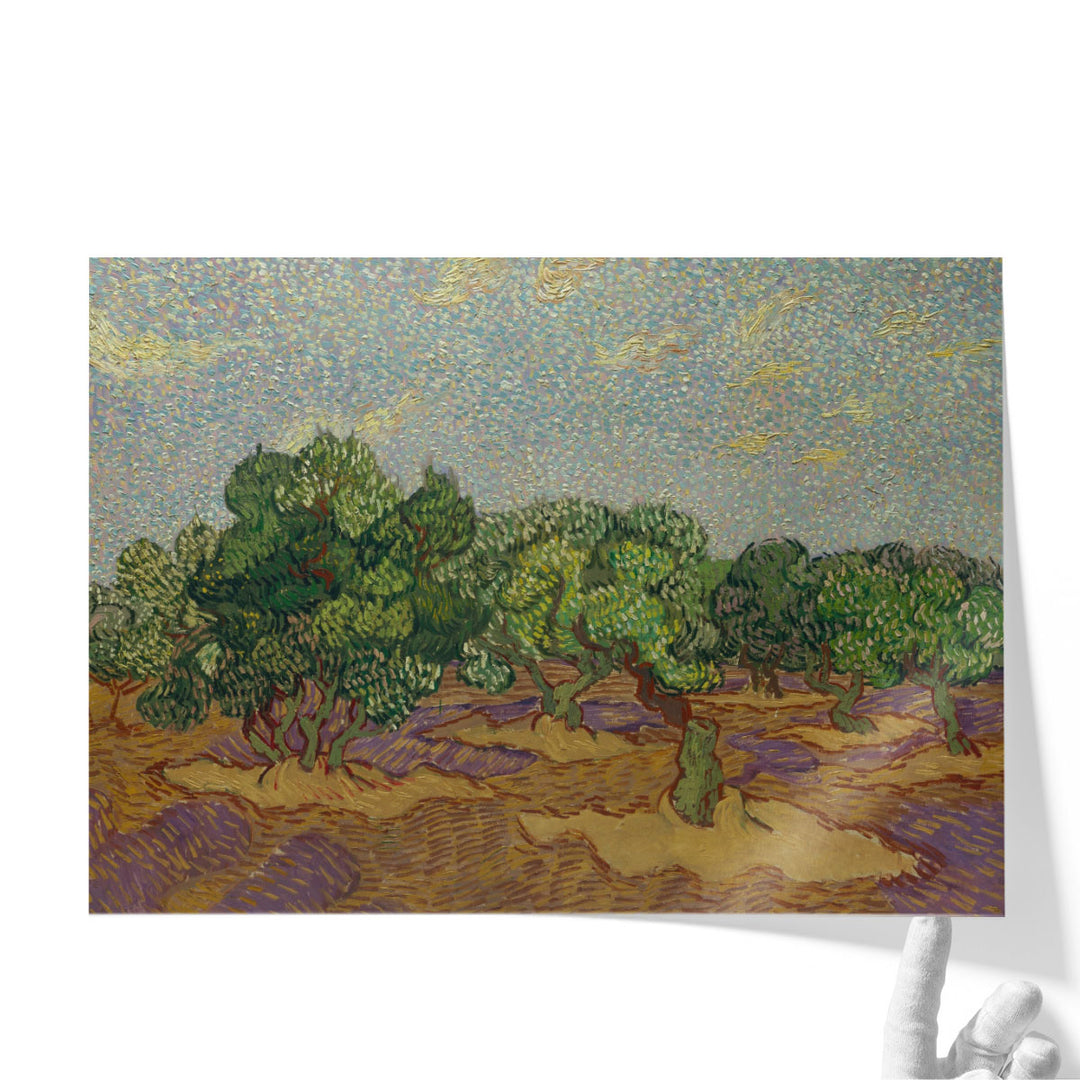 Fine art forest wall art decor for living room