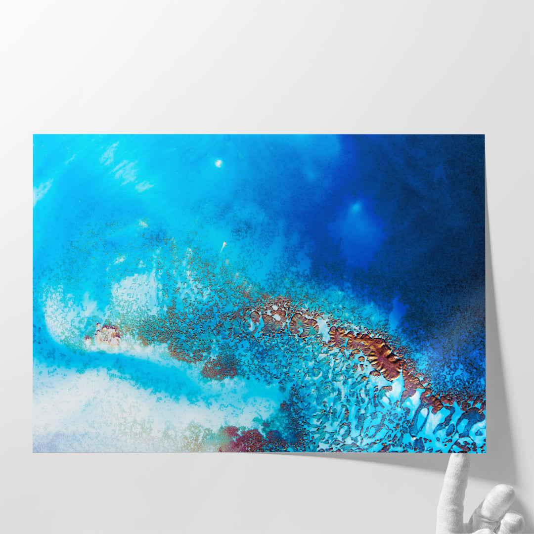 Into The Blue - Canvas Print Wall Art