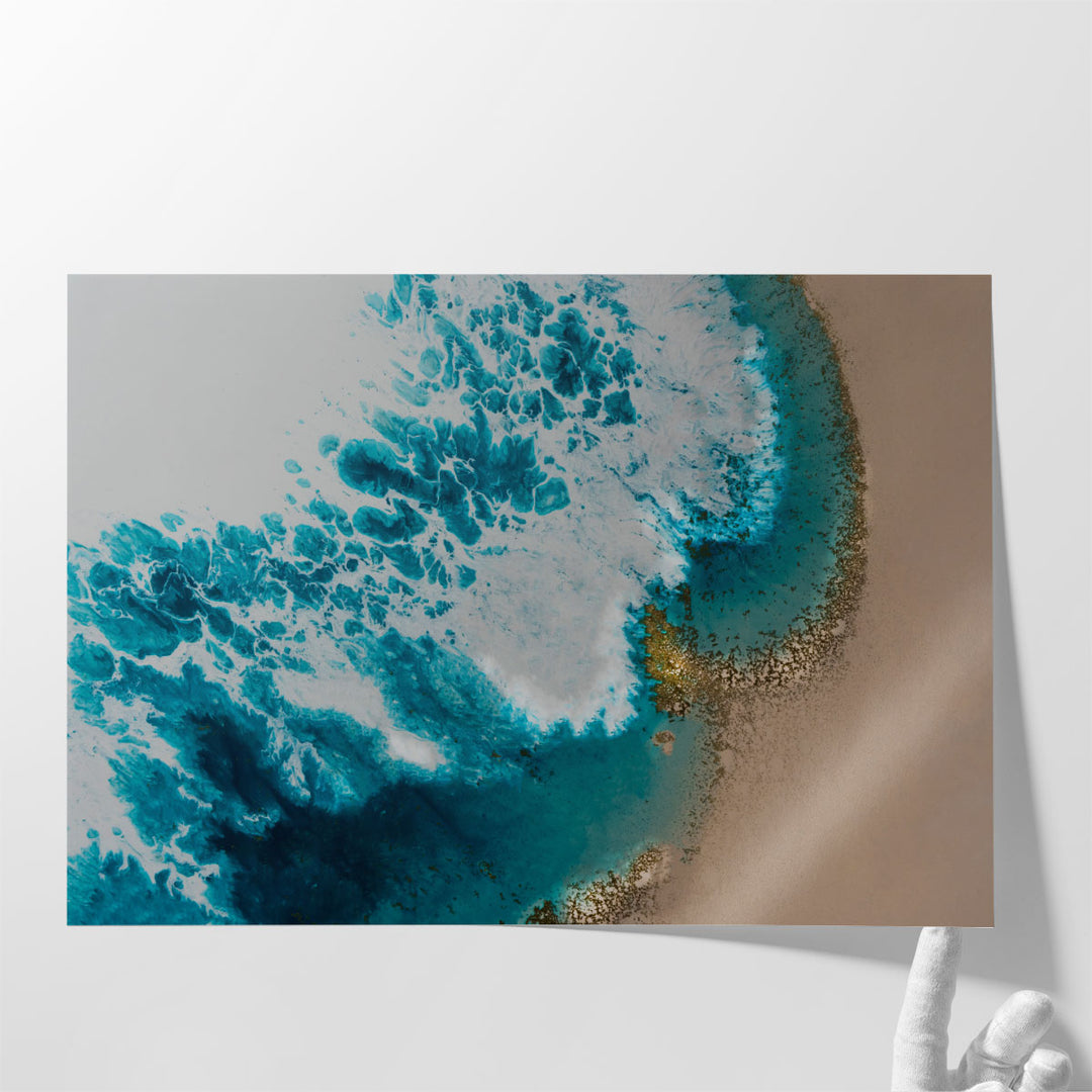 Sunset Beach - Canvas Print Wall Art