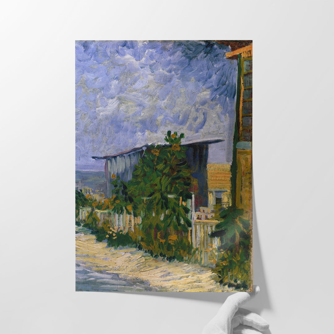 Shelter on Montmartre, 1887 - Canvas Print Wall Art