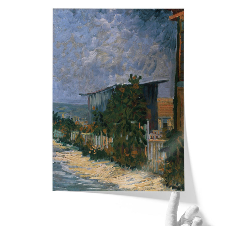Shelter on Montmartre, 1887 - Canvas Print Wall Art