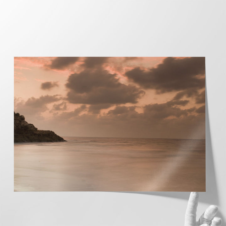 Sea against Sky, Palmahim Beach, Israel - Canvas Print Wall Art