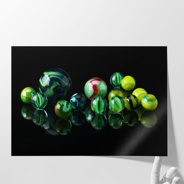 Marbles - Canvas Print Wall Art