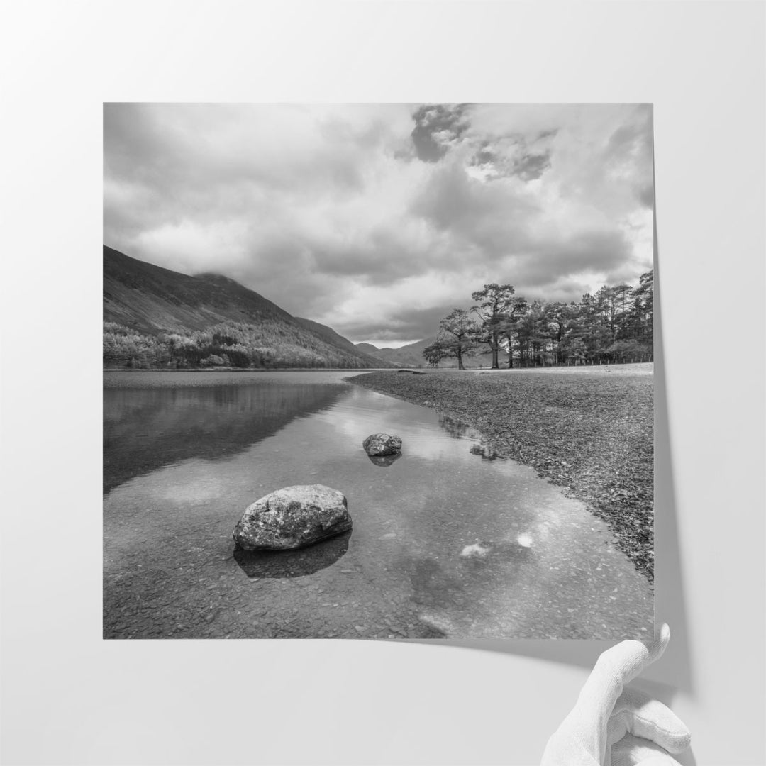 Lake District Reflection - Canvas Print Wall Art