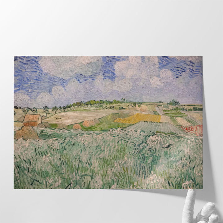 Plain Near Auvers, 1890 - Canvas Print Wall Art