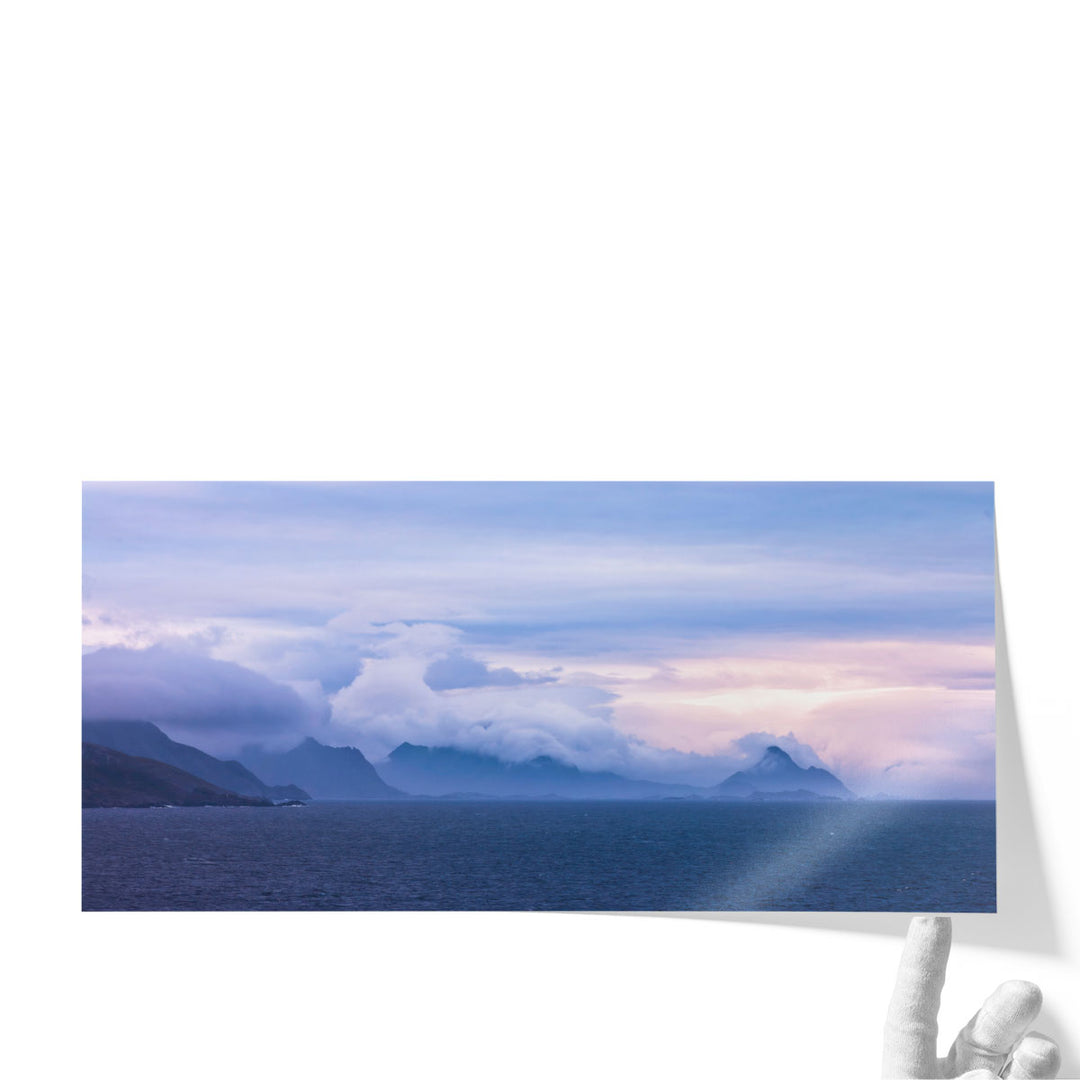 Norweigan Sky - Canvas Print Wall Art