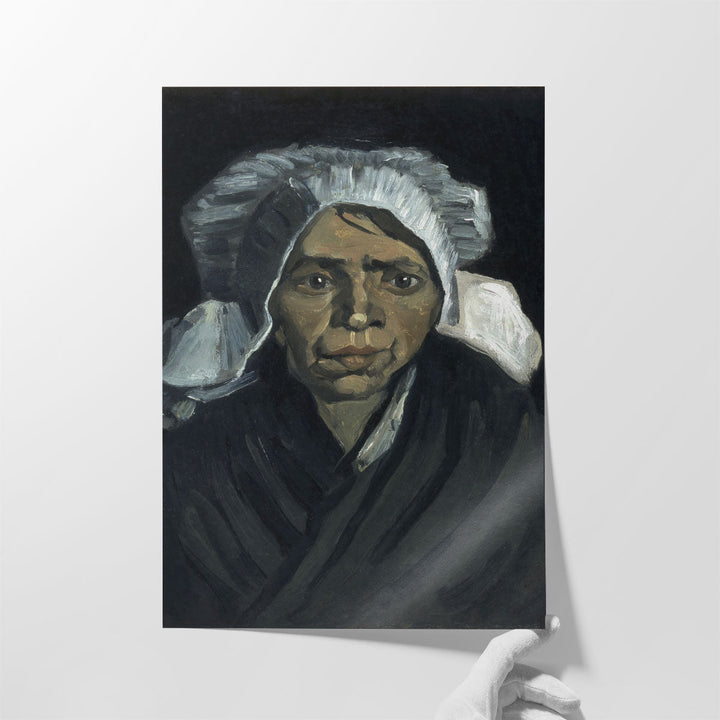 Head of a Peasant Woman, 1884 - Canvas Print Wall Art