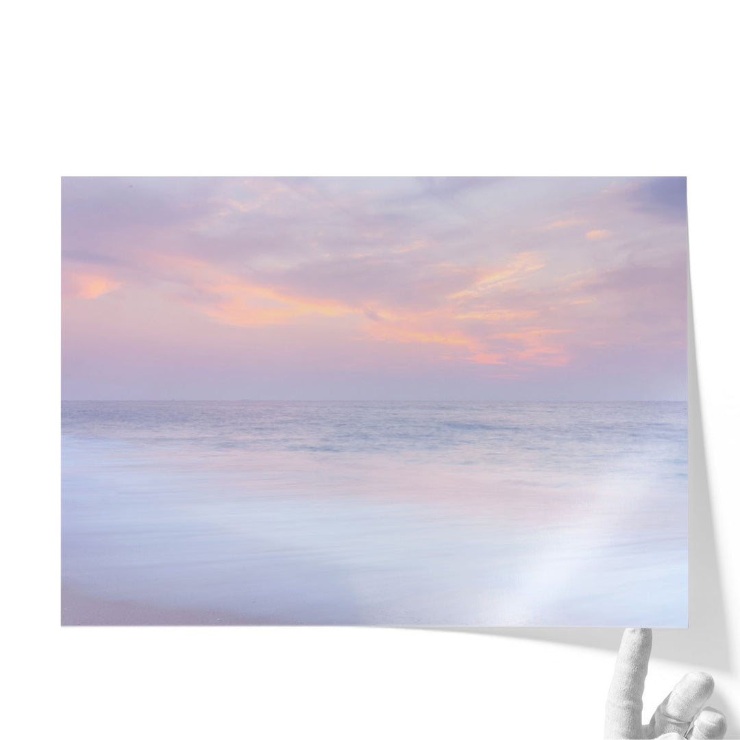 Evening View Of Beautiful Beach In Israel 3 - Canvas Print Wall Art