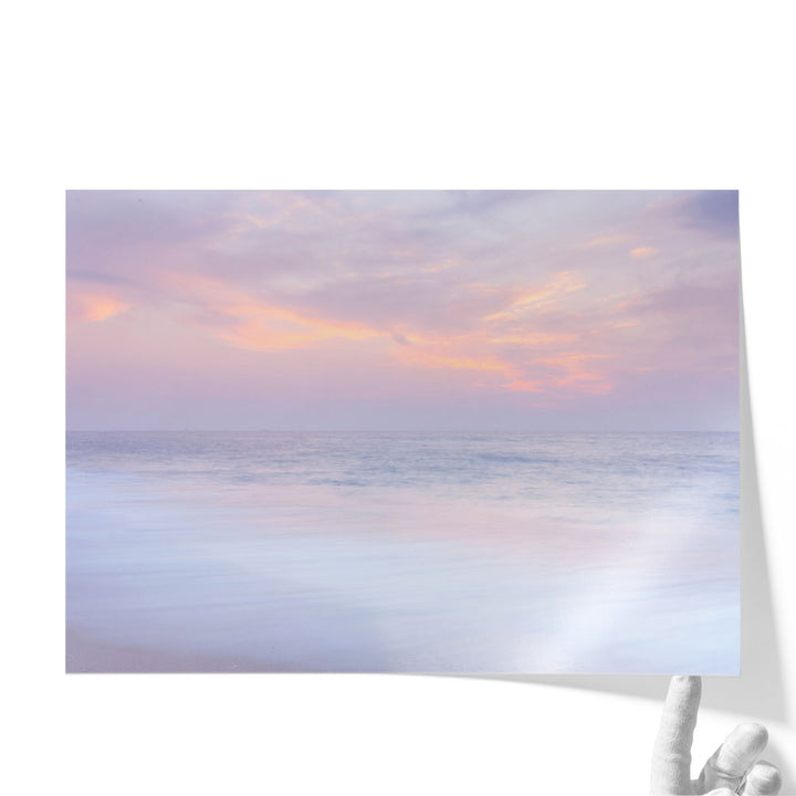 Evening View Of Beautiful Beach In Israel 3 - Canvas Print Wall Art