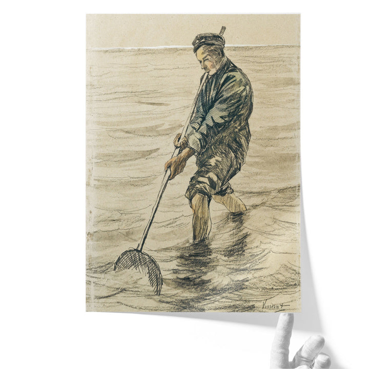 The Shell Fisherman, 1890 - Canvas Print Wall Art
