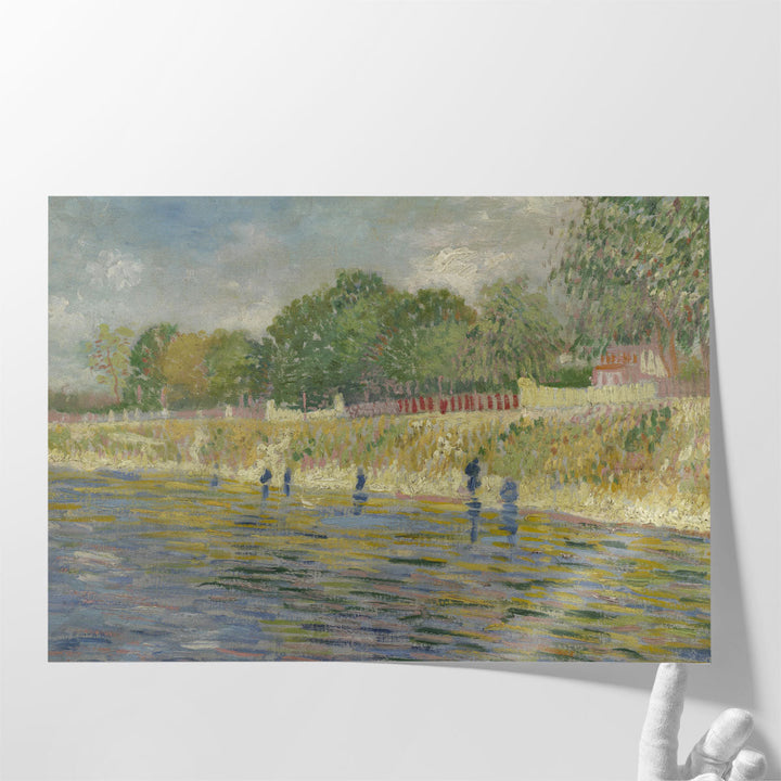 Bank Of The Seine, 1887 - Canvas Print Wall Art