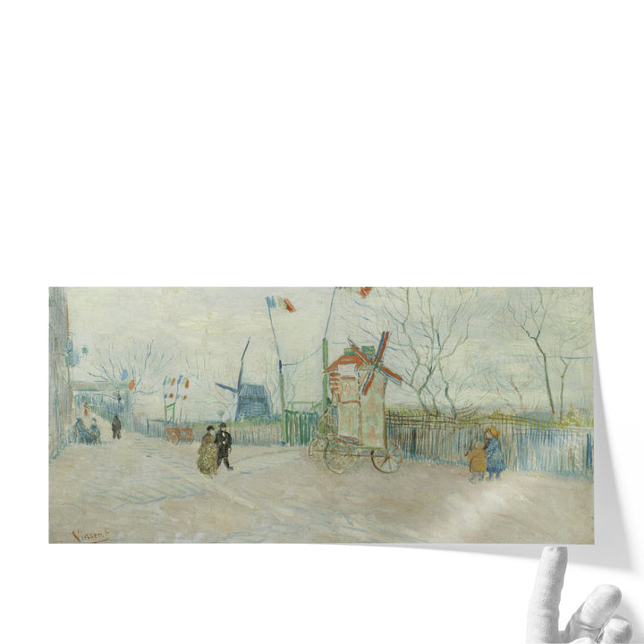 Impasse des Deux Frères 1887 - Canvas Print Wall Art