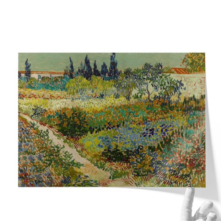 The Garden at Arles, 1888 - Canvas Print Wall Art
