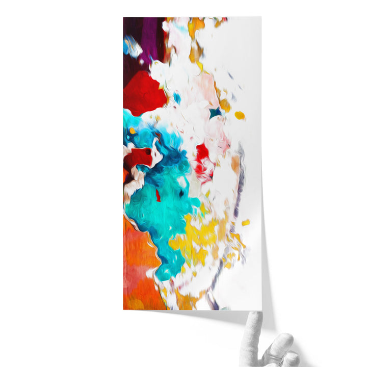 Colorful Takeover - Canvas Print Wall Art