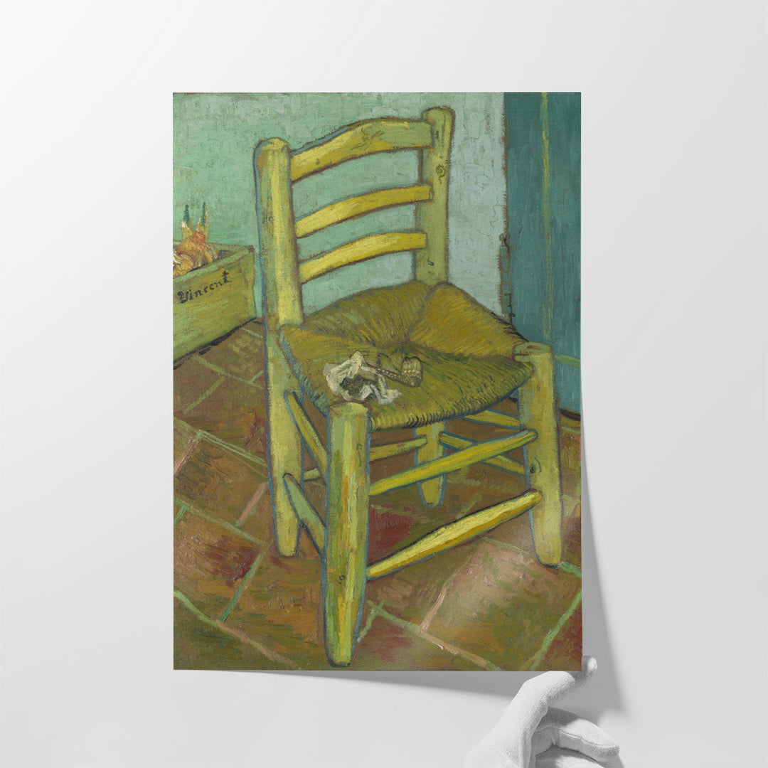 Vincent's Chair, 1888 - Canvas Print Wall Art