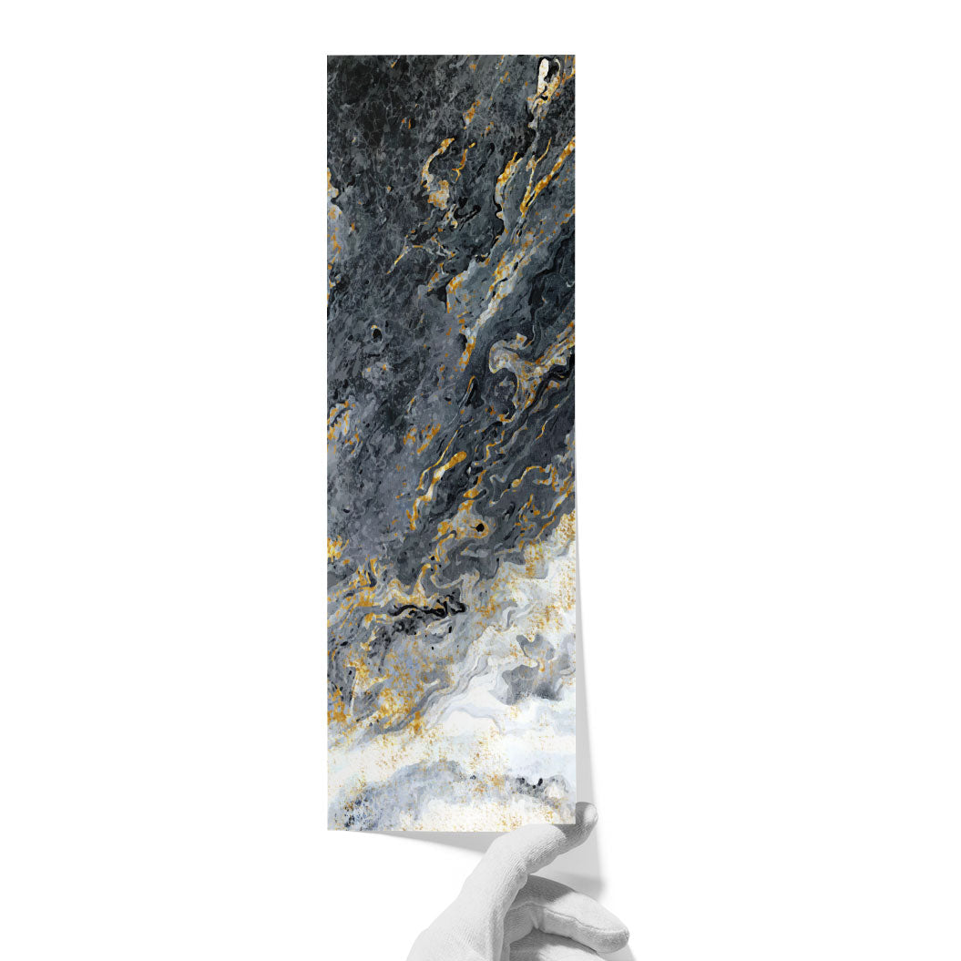Gold Flecks Mood - Canvas Print Wall Art