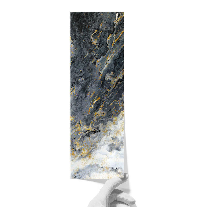 Gold Flecks Mood - Canvas Print Wall Art