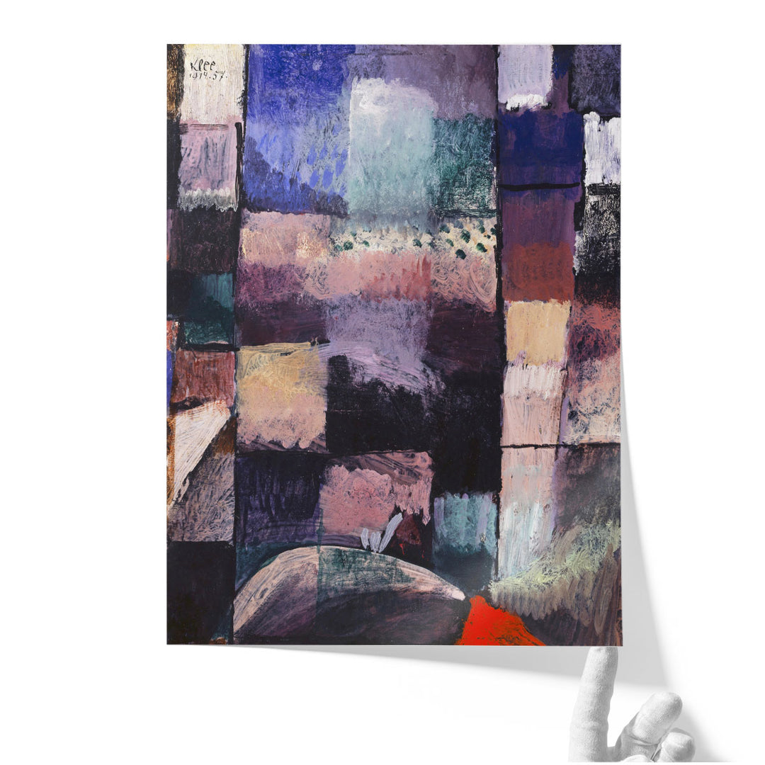 About A Motif From Hammamet, 1914 - Canvas Print Wall Art