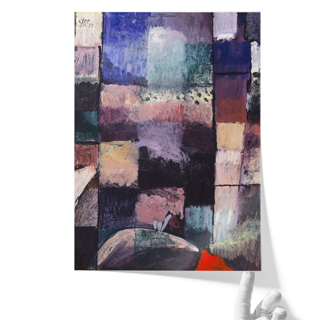 About A Motif From Hammamet, 1914 - Canvas Print Wall Art
