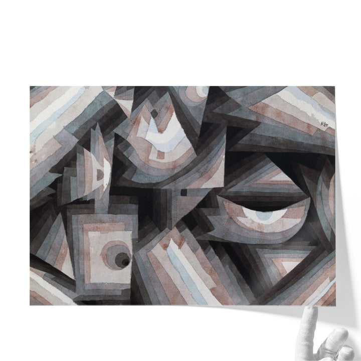 Crystal Gradation, 1921 - Canvas Print Wall Art