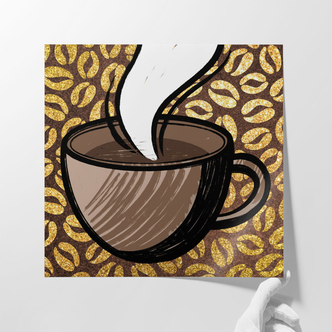 Life After Coffee 1 - Canvas Print Wall Art