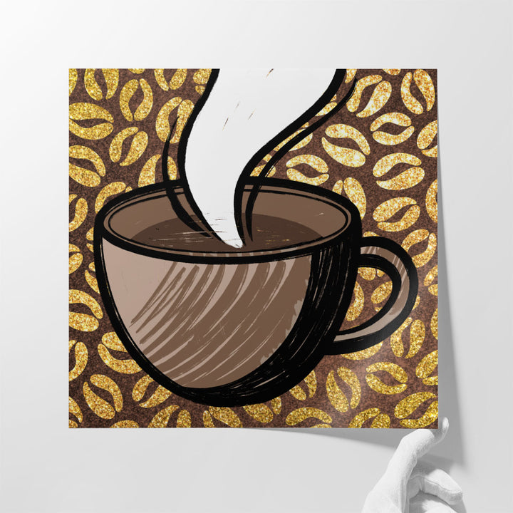 Life After Coffee 1 - Canvas Print Wall Art