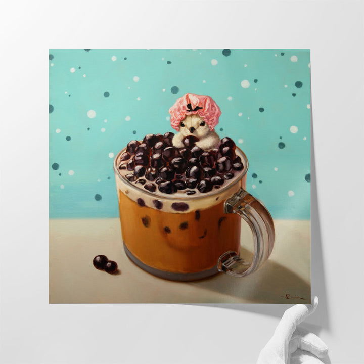 Boba Bath - Canvas Print Wall Art