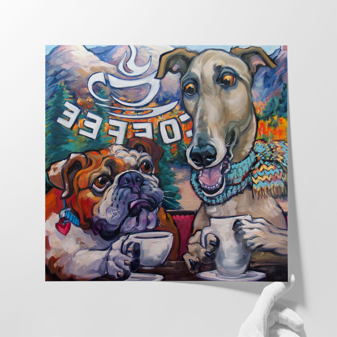 First Frost - Canvas Print Wall Art