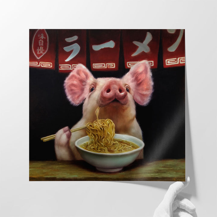 Oodles Of Noodles - Canvas Print Wall Art