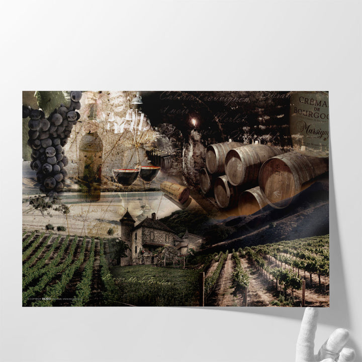 Wine - Canvas Print Wall Art