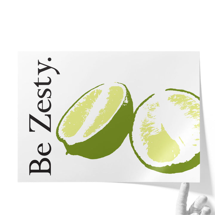 Be Zesty - Canvas Print Wall Art