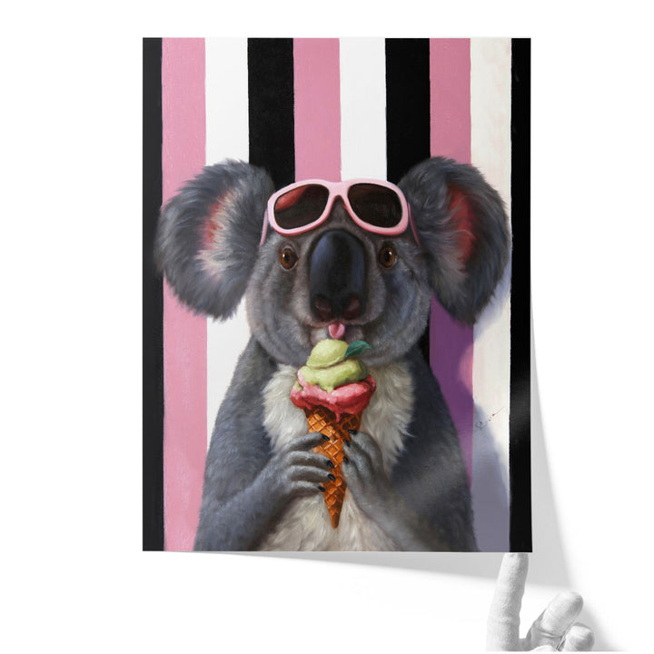 Icy Treat - Canvas Print Wall Art