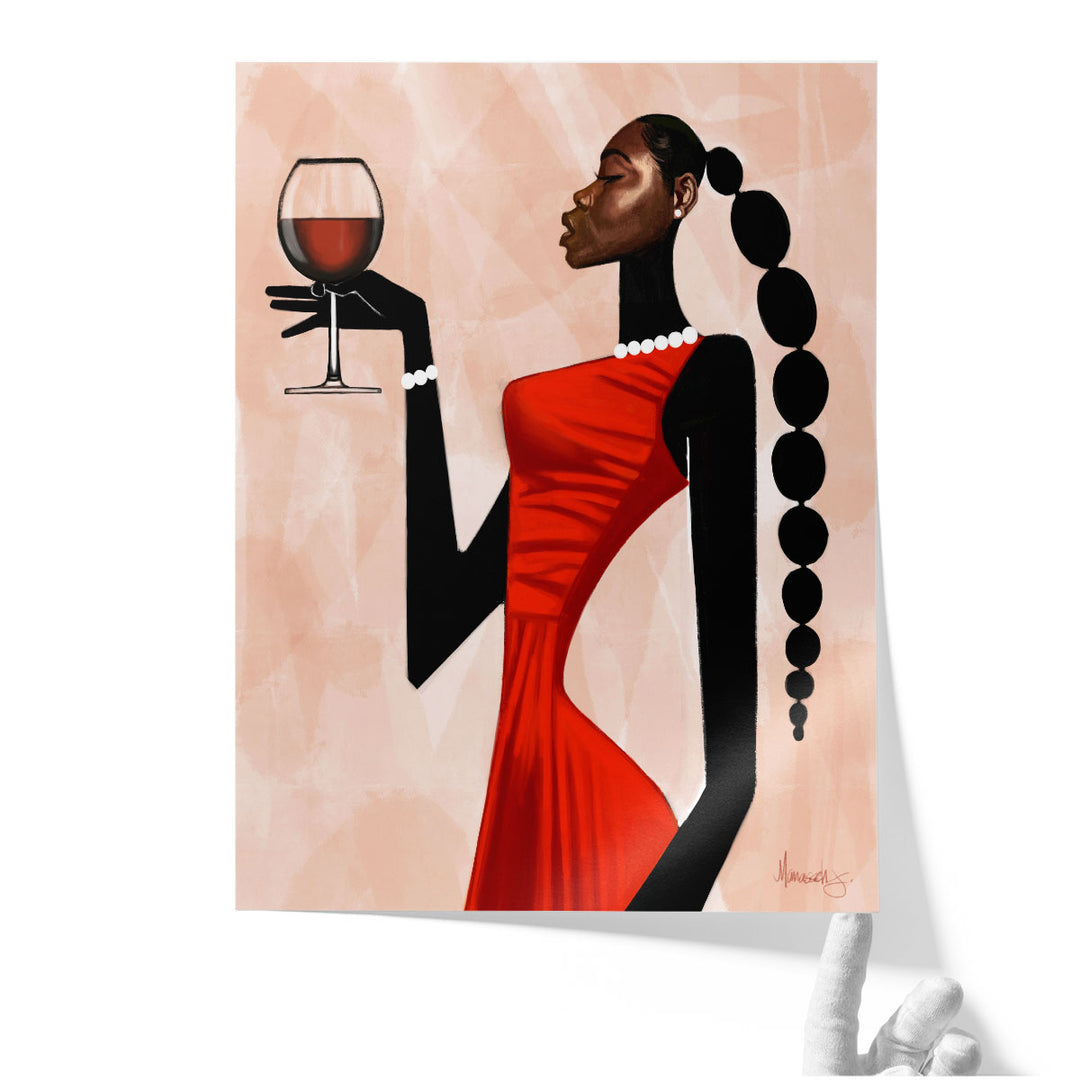 Toast-Woman - Canvas Print Wall Art