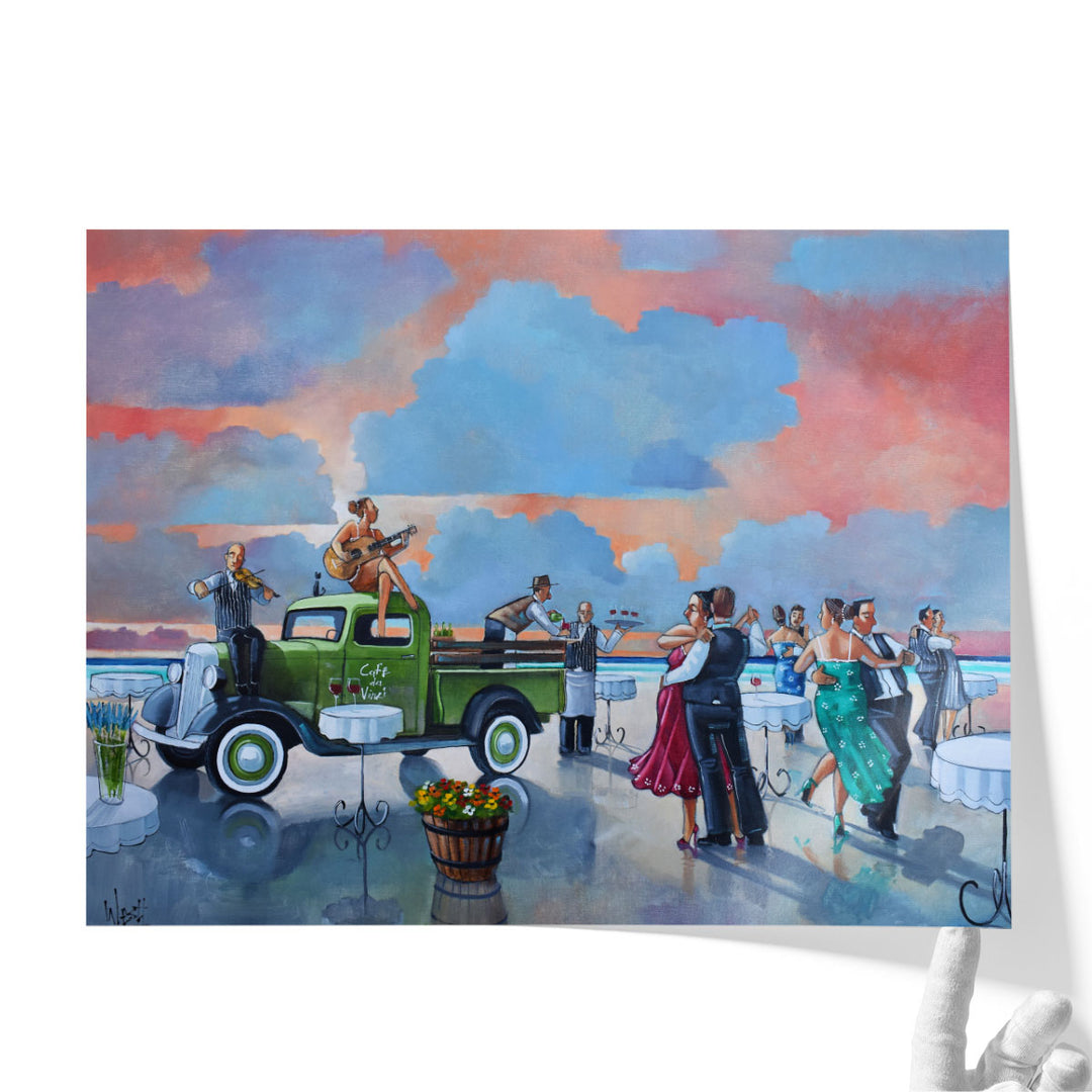 Sundowner II - Canvas Print Wall Art