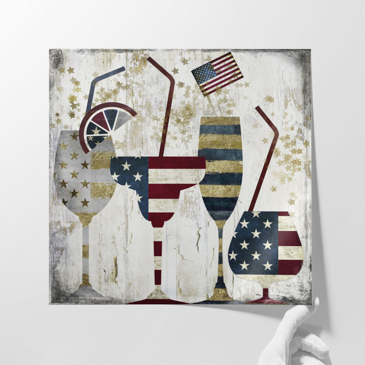 American Party - Canvas Print Wall Art